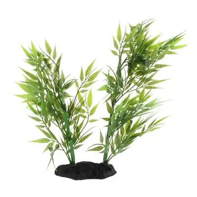 Artificial Bamboo Leaves Plastic Plant For Freshwater Or Saltwater Aquariums 4 • $15.76