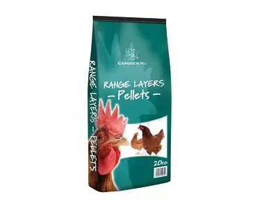 Copdock Mill Range Chicken Feed Layers Pellets 20kg • £21.99