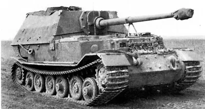 O Scale (1/48) Panzerjäger Tiger (P) Elefant Flat Car Load Wargaming • $29.99