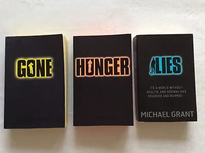 Michael Grant Gone Series Books 1-3: Gone Hunger Lies. Very Good Condition • £5