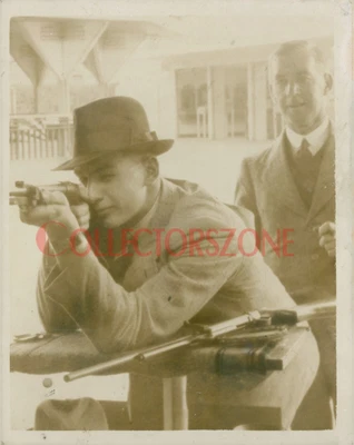 £30 • Buy 1928 Blackpool Pleasure Beach Photographic Shooting Gallery Photo BSA 7x5.5 Inch