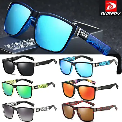 $5.49 • Buy DUBERY Man Sunglasses Polarized UV400 Glasses Sport Fishing Eyewear Xmas Gift