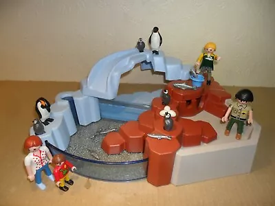 PLAYMOBIL ZOO PENGUIN POOL 4013 (AnimalsPeople) • £10.49