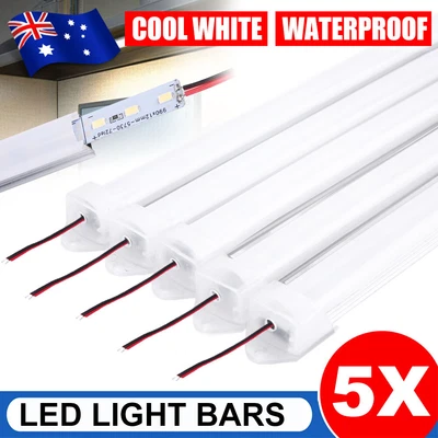 $16.95 • Buy 5X LED Strip Lights LED Lights Bar Camping Caravan Boat Car Interior Lamp 12V
