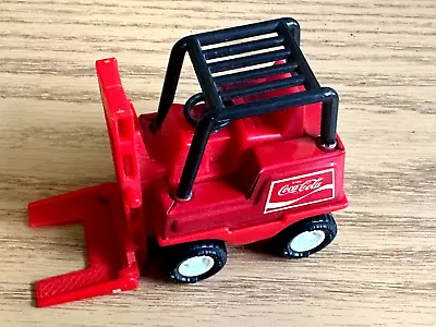 BUDDY L COCA COLA VINTAGE BEVERAGE FORKLIFT 70s PRESSED STEEL GREAT COND! A1A • $7.95