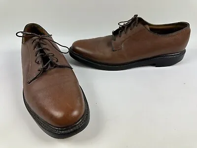 Vintage Florsheim Imperial 93603 Kenmoor Brown Blucher 5 Nail V Cleat 9 B *Wear • $17.95