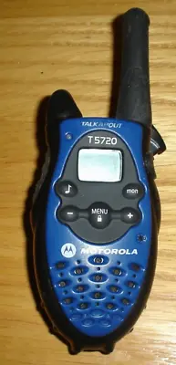 Motorola Talkabout T5720 2-Way Radio Walkie Talkie Untested • $14.99
