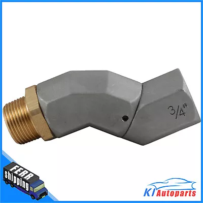 3/4  Fuel Swivel Fit For Fuel Transfer Hose Swivel 360 Degree Rotating Connector • $18.99