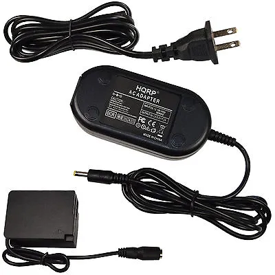 AC Adapter + DC Coupler For Panasonic Lumix DMC-G5 DMC-G6 DMC-G7 DMC-GH2 DMC-GX8 • $29.54