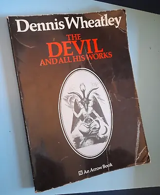 £12 • Buy Dennis Wheatley. The Devil And All His Works. Vintage Black Magic Occult 1973