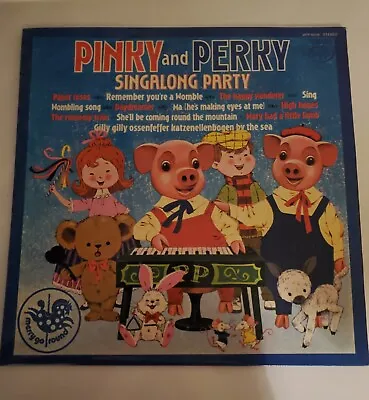 £8 • Buy Pinky And Perky Singalong Party LP Album Vinyl Record MFP50156 Children 70's