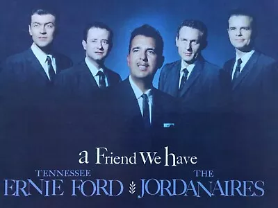 TENNESSEE ERNIE FORD & JORDANAIRES A Friend We Have 1959 M- LP+bonus CD ELVIS  • $24.88