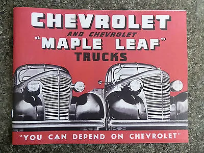 1938 Chev Trucks  ''rhd Gmh Aust''  Brochure • $45