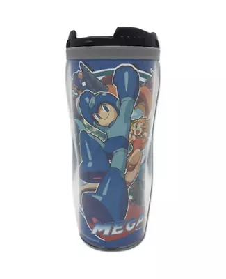 Mega Man: Group And Earth - Tumbler Travel Cup By GE Animation • $12.99