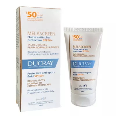 Ducray Melascreen UV Light Protective Anti-spots Fluid SPF50+ 50ml Exp.05/2026 • $27.50