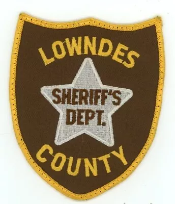 Mississippi Ms Lowndes County Sheriff Nice Shoulder Patch Police • $3.99