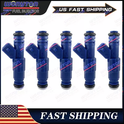 Set 5 Upgrade Bosc* EV6 Fuel Injectors 0280150747 For 1993-1997 Volvo 850 2.4L • $25.88