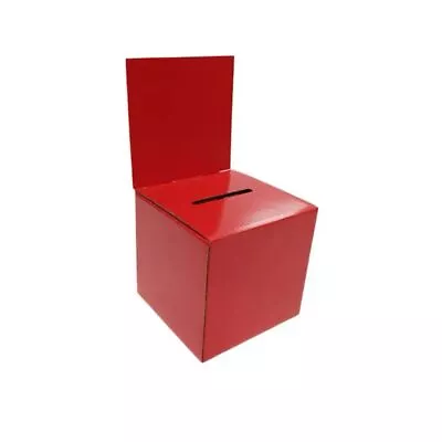 Donation Charity Boxes Suggestion Box Ballot Box Cardboard Raffle Ticket Cash... • $16.76