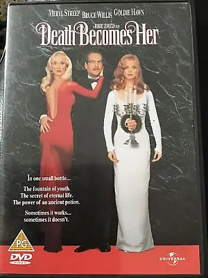£2.90 • Buy Death Becomes Her [1992],-  Meryl Streep, Bruce Willis, Goldie Hawn