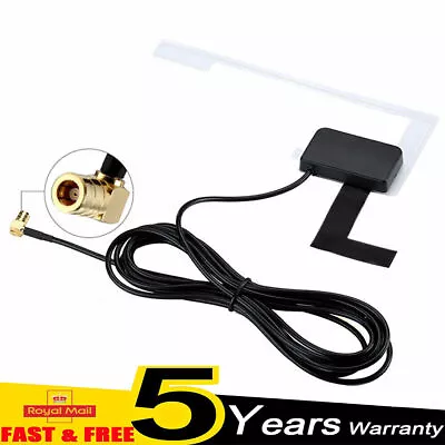 3M DAB FM Antenna Glass Mount Window Active Radio Adapter Aerial Car • £5.75