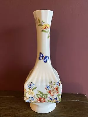 £2 • Buy Aynsley Cottage Garden Bud Vase, Square Body,