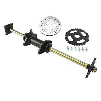 32  4 Wheeler ATV 125CC 150 200cc Rear Axle Kit Flange Assembly Rotor Sprocket  • $172.24