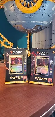Mtg Magic The Gathering Dominaria United Commander Decks Set Of Two Sealed • $85