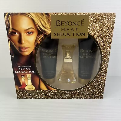 Beyonce HEAT SEDUCTION Gift Set EDT BOXED Fragrance NEW • $79.50