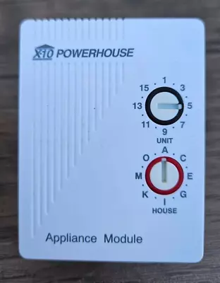 X10 Powerhouse Appliance Module Model AM466 T35 • $9.85