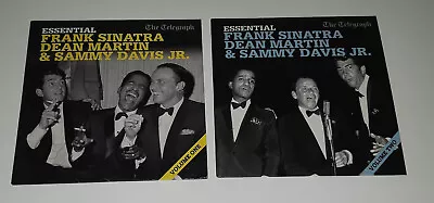 ESSENTIAL Frank Sinatra Dean Martin & Sammy Davis Jr Volume 1 And 2 PROMO CDs • £2.99