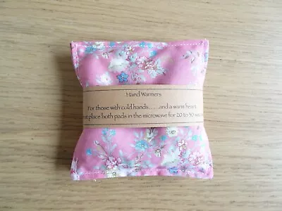 Pink Blue Hand Warmers Pocket Warmers Microwaveable Birthday Christmas Gift • £7.25