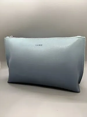 LA MER Metallic Blue And Sea Green Cosmetic/makeup Pouch/ Bag New • $18