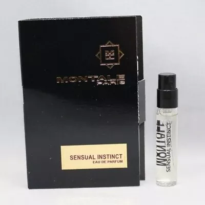 Sensual Instinct Montale Paris EDP Sample Spray 0.07oz / 2ml New On Card • $6.49