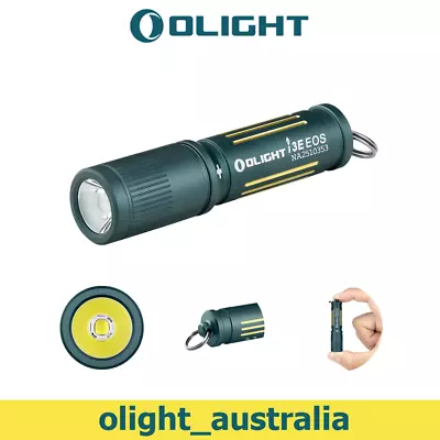 Olight I3E EOS 90 Lumens Keychain Light Mini EDC Flashlight - Dream Blue • $18.95