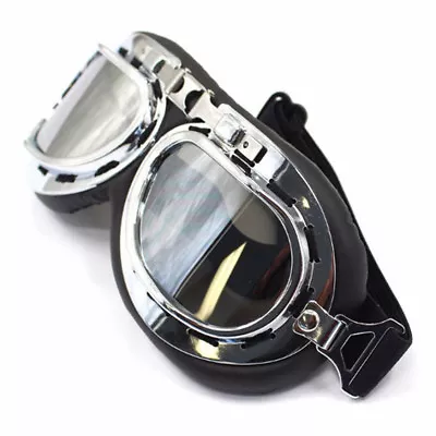 1x RED BARON PILOT AVIATOR FLYING GOGGLES VINTAGE MOTORCYCLE RACER STEAM PUNK • $7.61