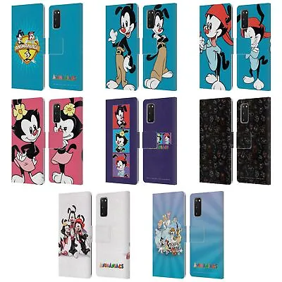 Official Animaniacs Graphics Leather Book Wallet Case Cover For Samsung Phones 2 • $38.45