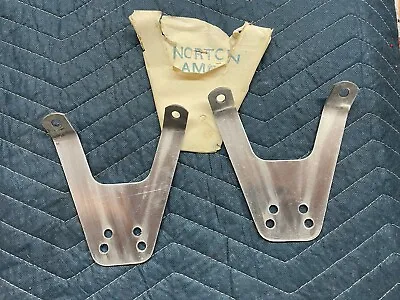 Norton Matchless Manx Atlas G15CSR AMC  Triton Road Race Front Fender Brackets • $49