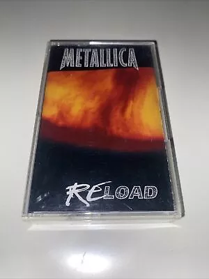 Metallica Reload Cassette Tape Thrash Metal Rock Tested Elektra Fuel Memory 1997 • $18