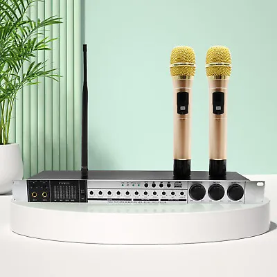 FX8  KTV Microphone USB Bluetooth Effector Professional Digital Mixer Pre-stage • $129.99