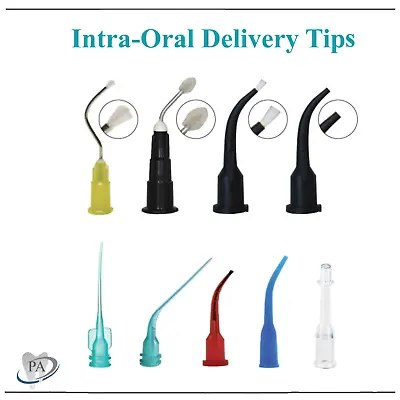 Dental Infusor Applicator Tips Pre-Bent Brush Endo 19Ga Intra -Oral BrushTips • $66.95