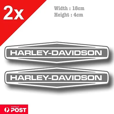 $7.20 • Buy Harley Davidson Motorcycle Fuel Tank Logo Decal Sticker