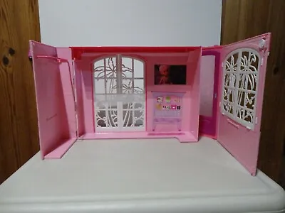 Barbie Pink Dream House Travel Fold Up By Mattel 2008 • $200