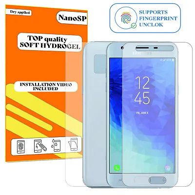 Front Back Screen Protector For Samsung Galaxy J3 2018 - Hydrogel FILM TPU • £5.98