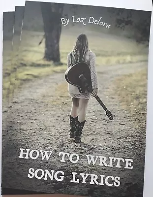 How To Write Song Lyrics Book For Beginners And Intermediates • £7.49