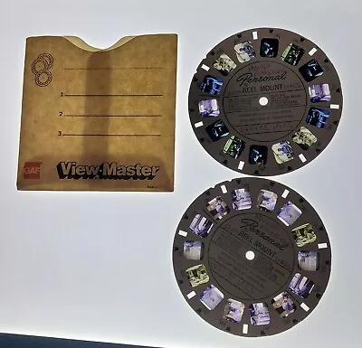 RARE View-master Personal Reel Mounts Boston MA Record American Newspaper Office • $45.99