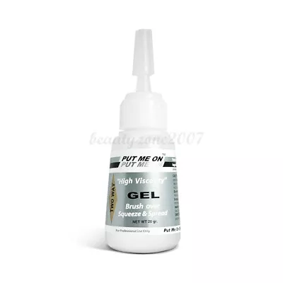 Put Me On Brush On Gel Nail Glue For Dipping Powder Silk - Thin Gel/Silver • $11.99