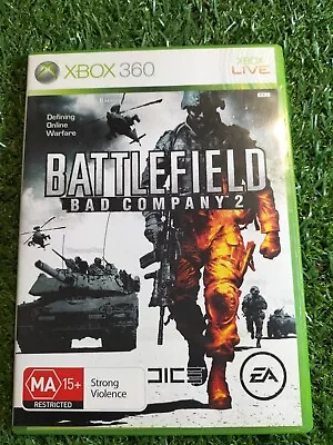 ❤️Battlefield: Bad Company 2 Xbox 360 PAL 2010 Tested And Working Free Postage • $5.99