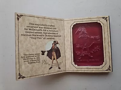 Vintage McDonald's Christmas Ornament 1979 • $0.99