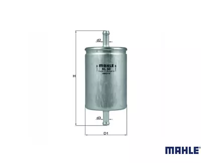 Mahle KL 60 Fuel Filter For Audi Citroën Fiat Seat Skoda VW Caddy II Polo • $98.17