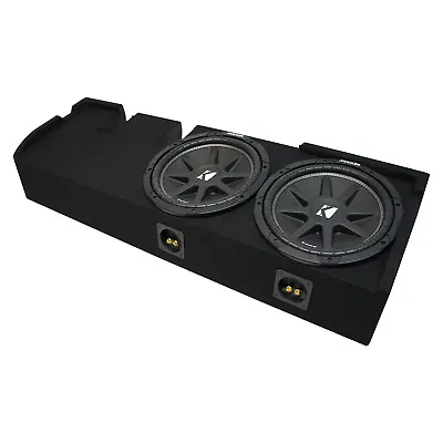 2001-2003 Ford F-150 Super Crew Truck Kicker Comp C10 Dual 10  Sub Box 2 Ohm • $265.95